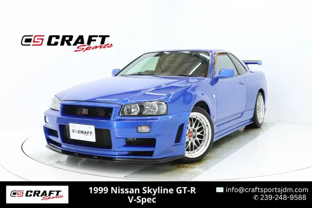 1999 Nissan Skyline GT-R V-SPEC R34 BNR34